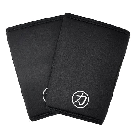 Strength Shop 7mm Inferno Neoprene Elbow Sleeves - Black (Pair) - Strength Shop