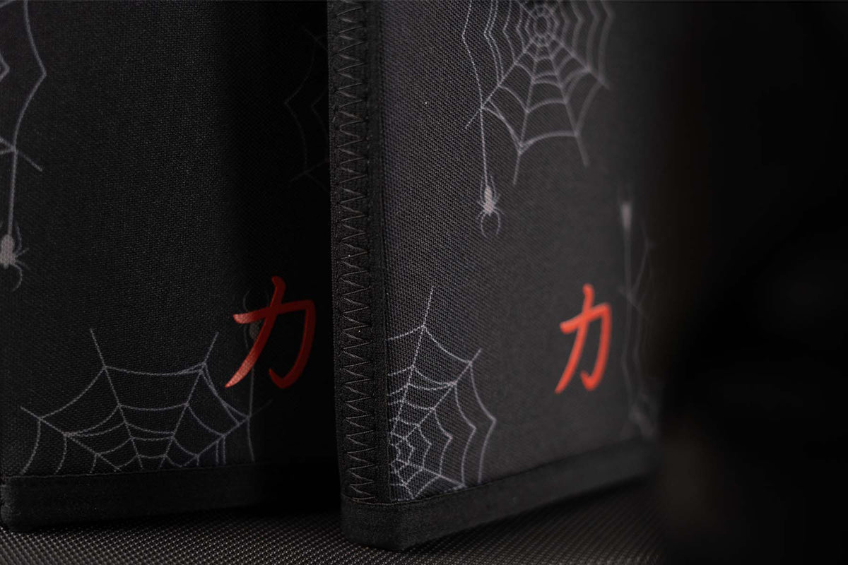 Strength Shop 7mm Inferno Neoprene Knee Sleeves - Spider Pattern - IPF Approved (Pair) - Strength Shop