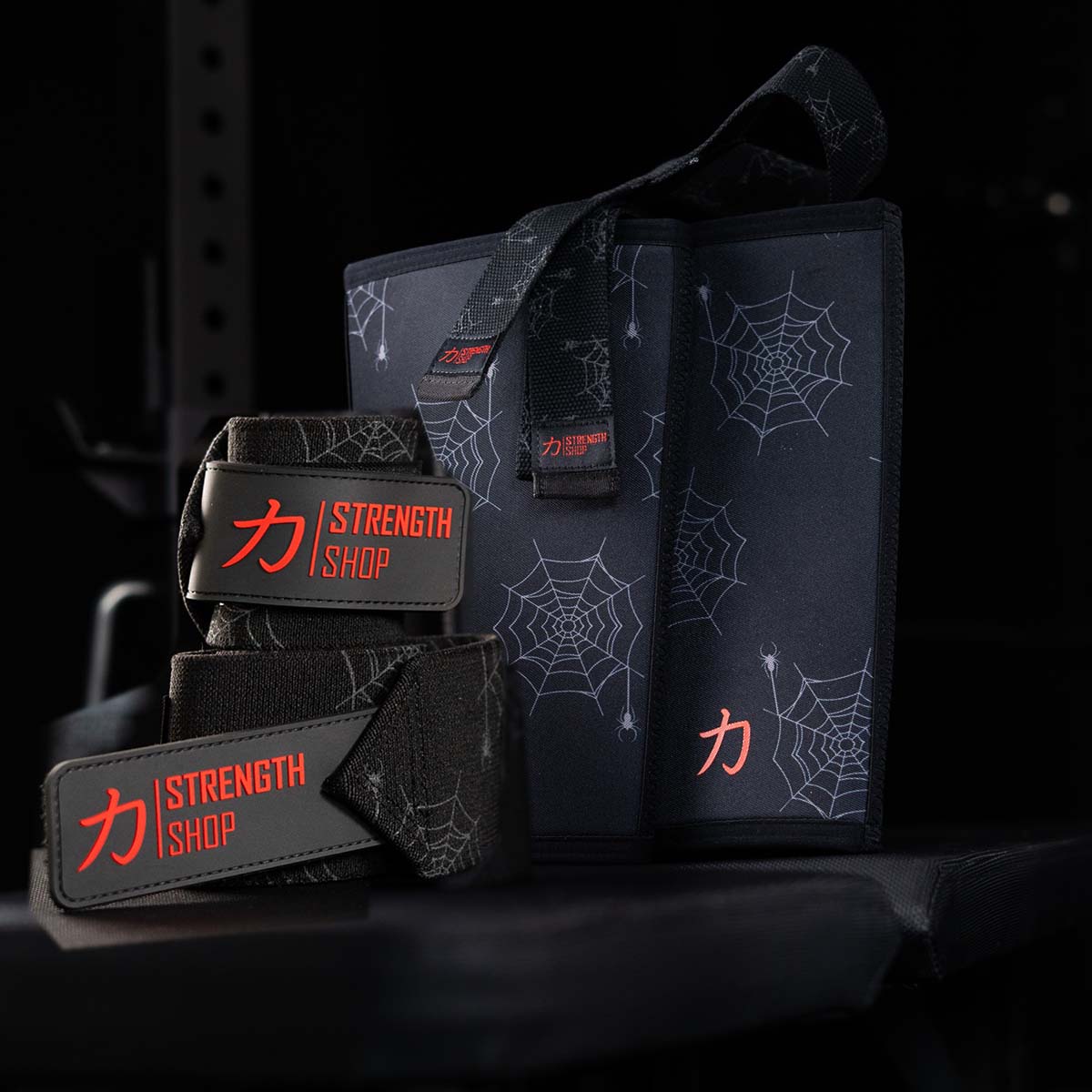 Spider Pattern Strength Bundle – Knee Sleeves, Wraps & Straps - Strength Shop