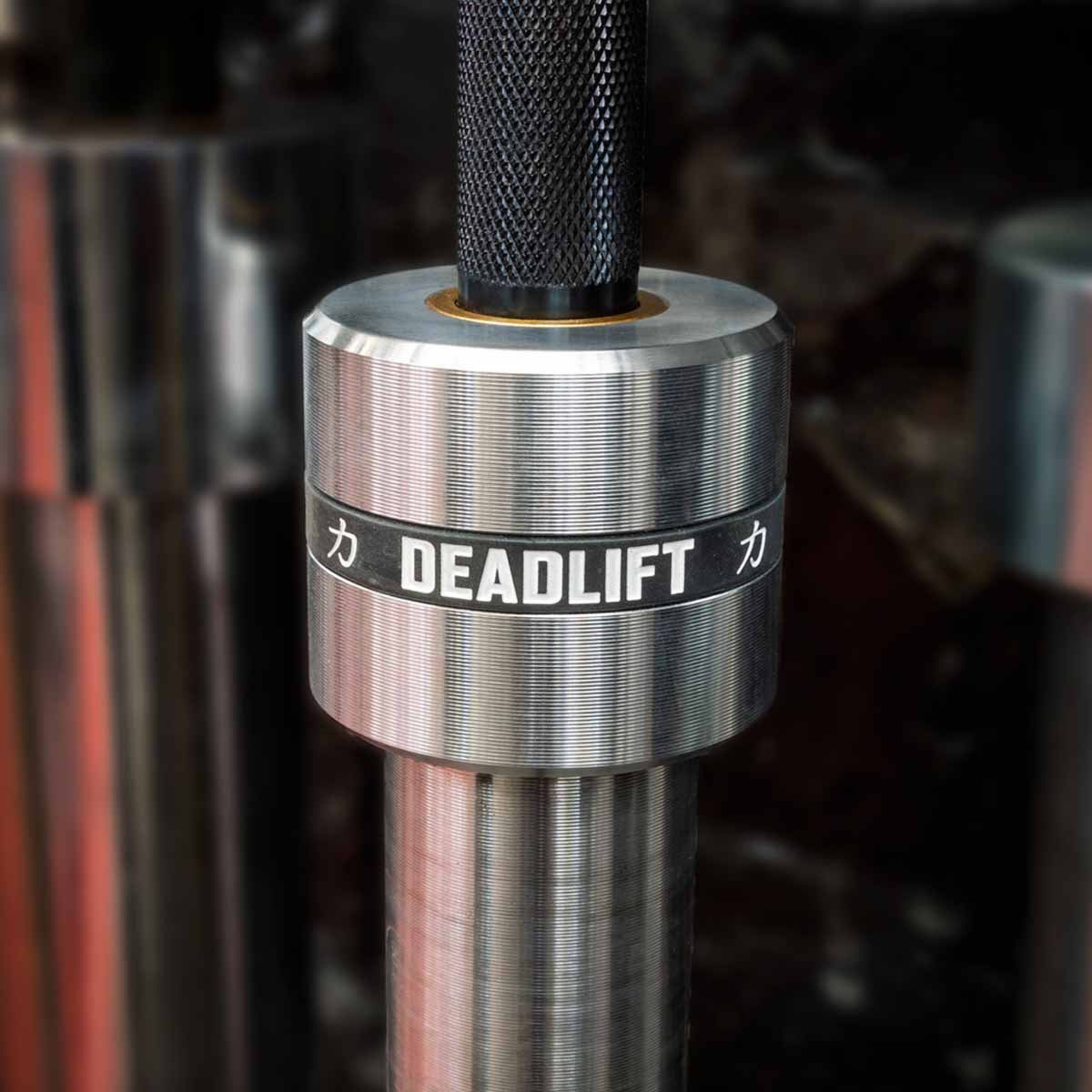 Bastard Deadlift Bar - Black Chrome Shaft - Strength Shop