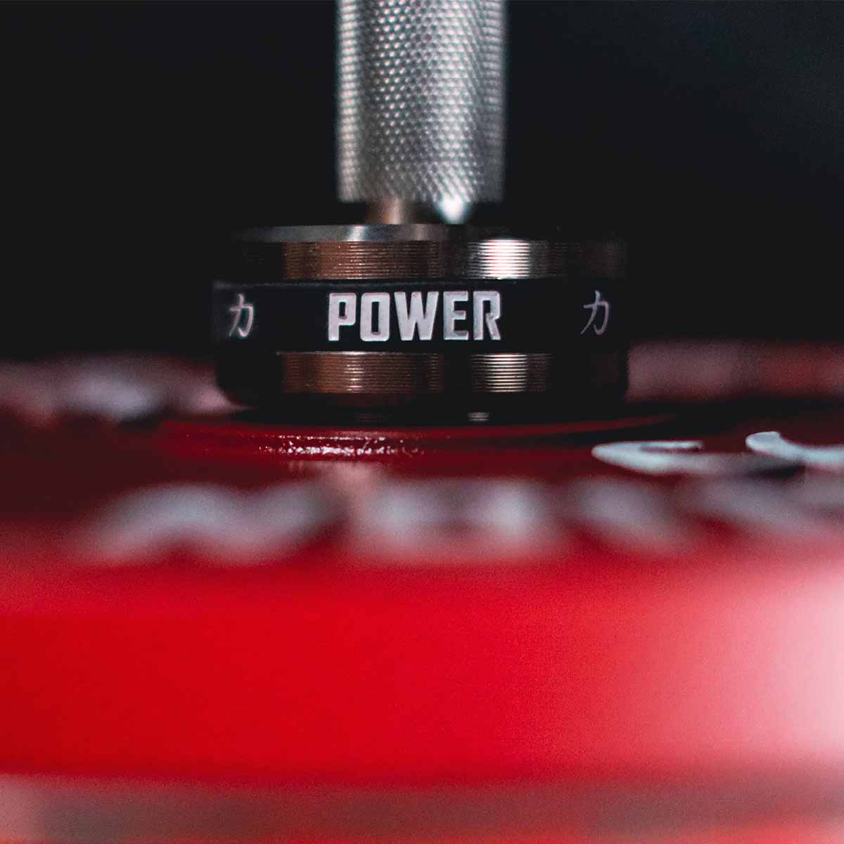 Bastard Power Bar, Nickel Plated Shaft - Strength Shop