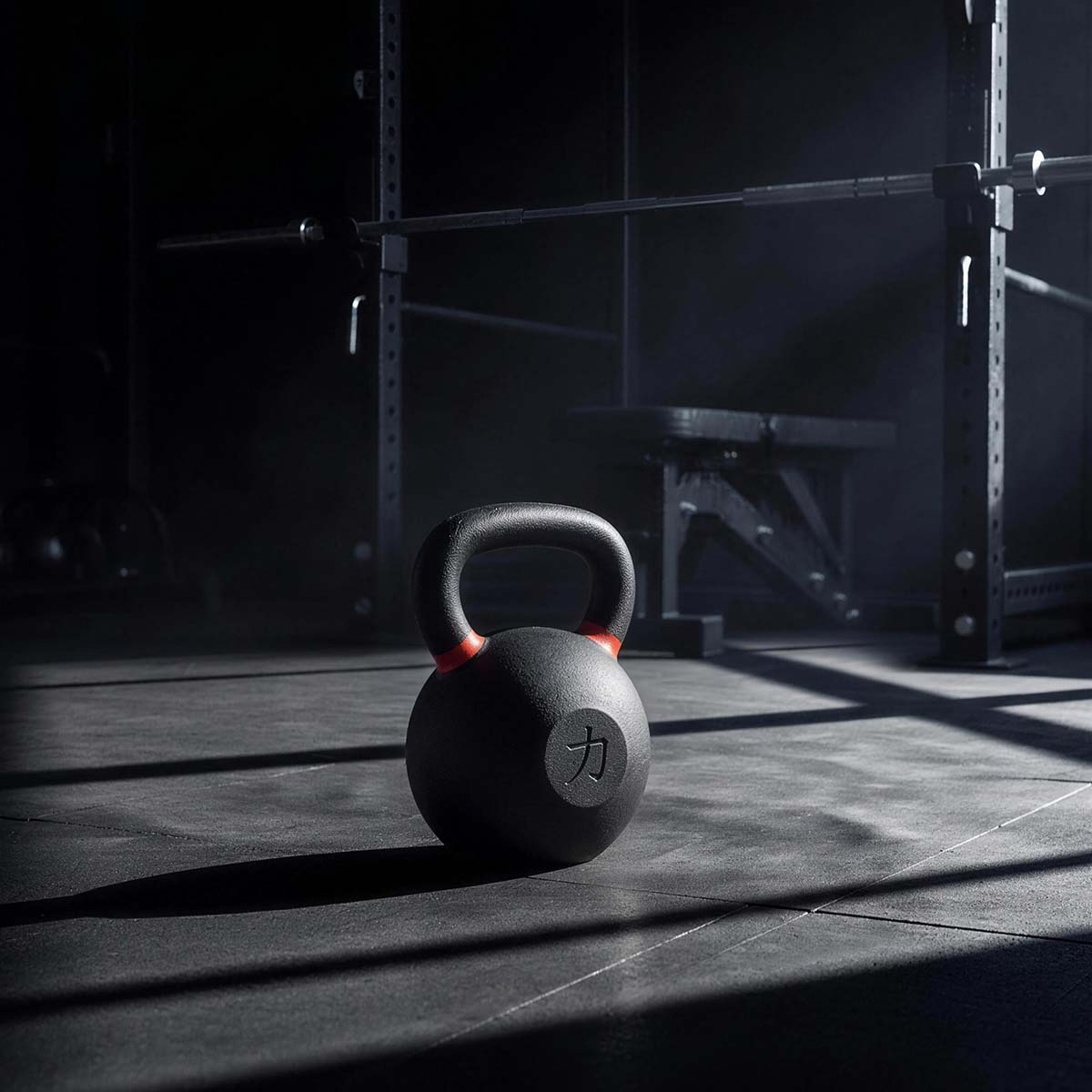 Strength Shop Gusseiserne Kettlebells - Aus Einem Guss, Pulverbeschichtet, 4-64KG
