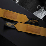 Heavy Wrist Wraps, Gold - IPF Approved – 60cm/90cm - Strength Shop