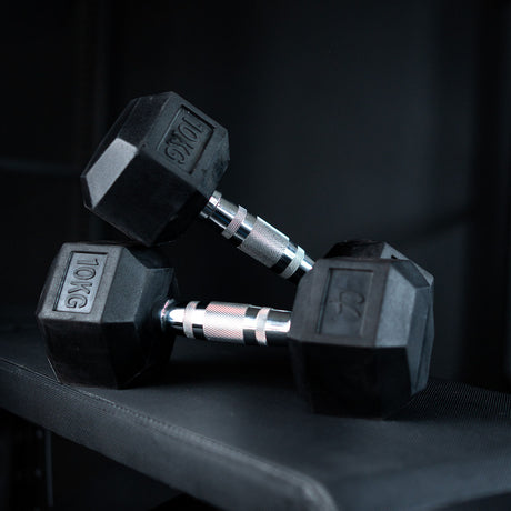 Strength Shop Hex Dumbbells, 1-75kg / 100kg