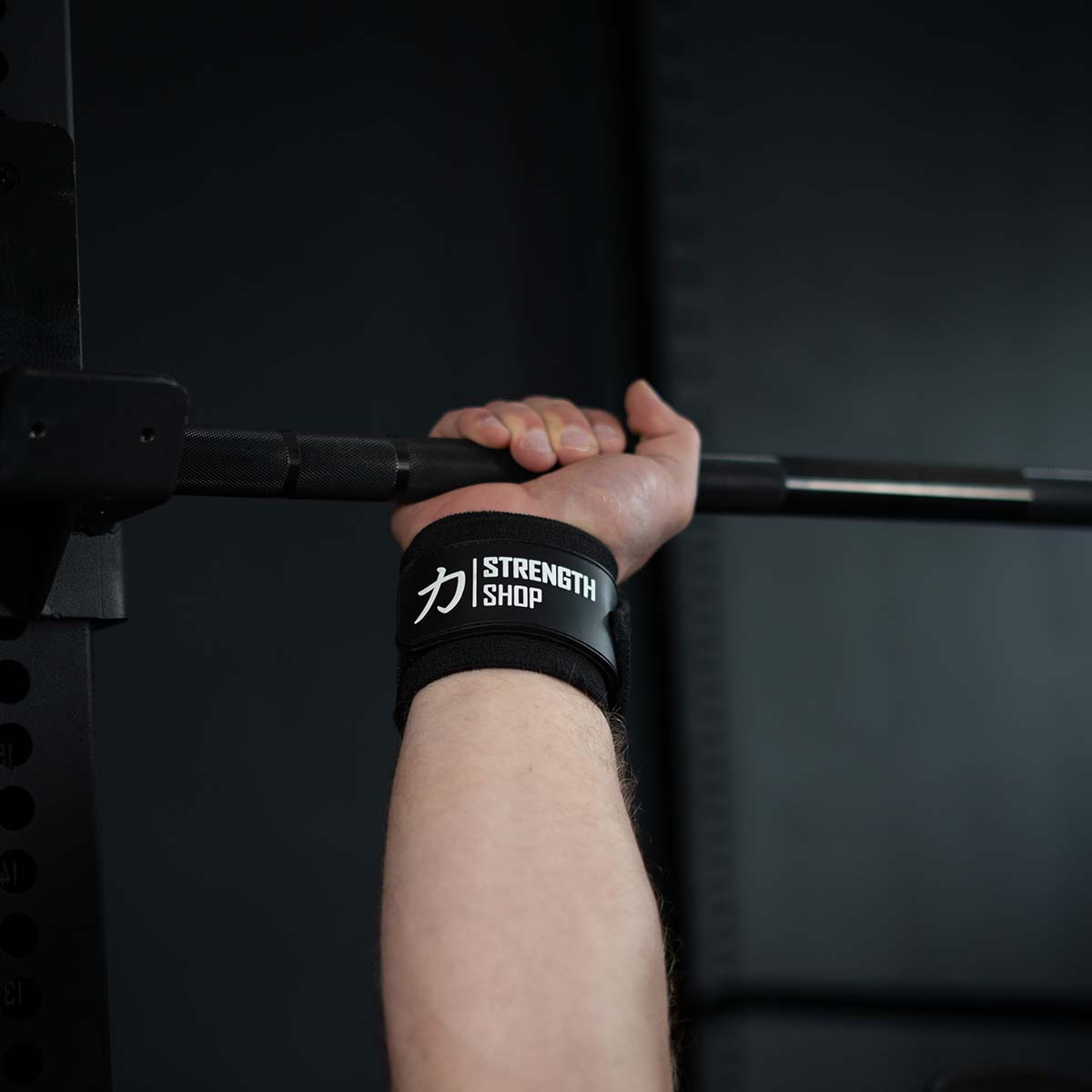 Medium Wrist Wraps, Black, 30CM/60CM - IPF Approved - Strength Shop