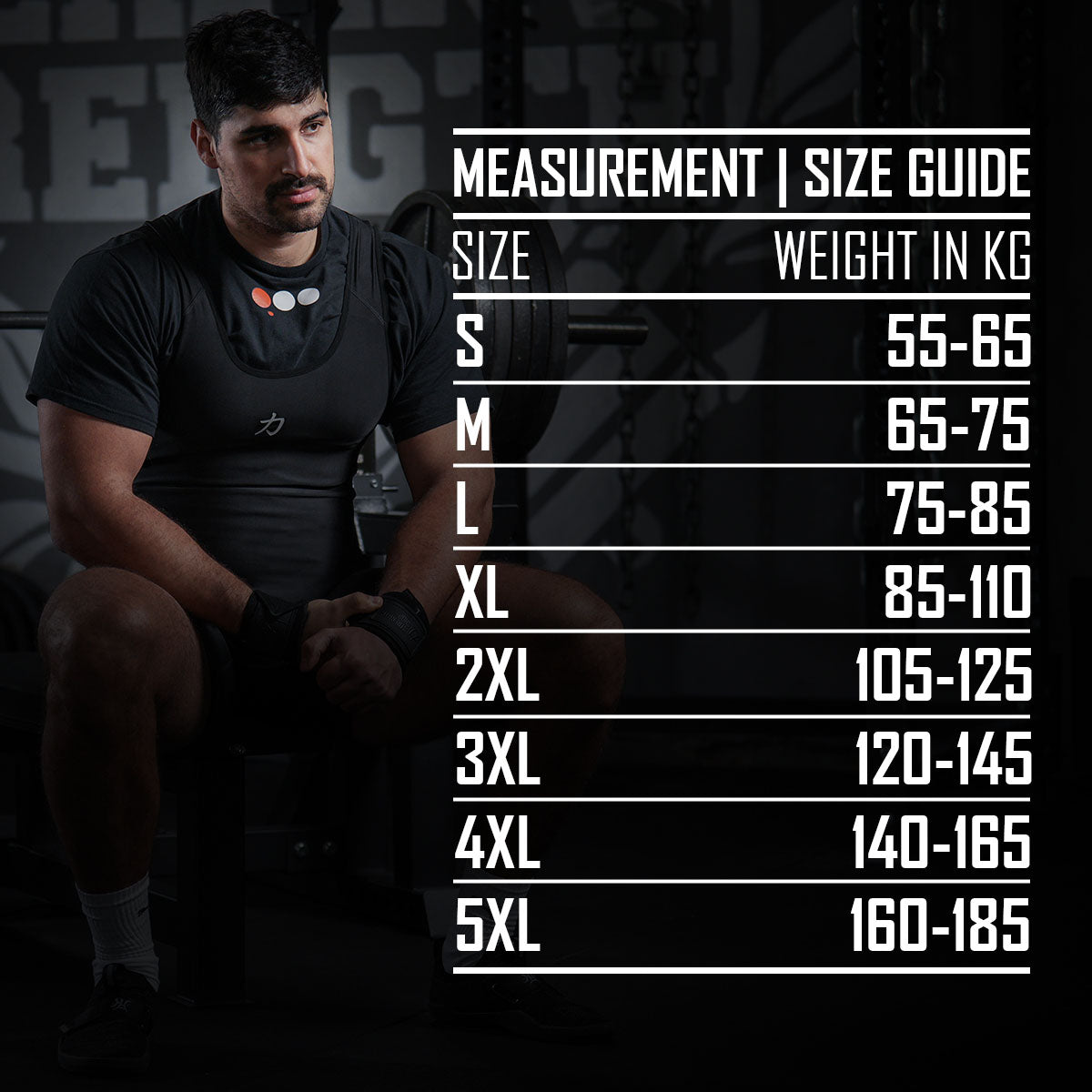 Black Singlet with Grey Logo, Unisex – IPF Approved - Strength Shop