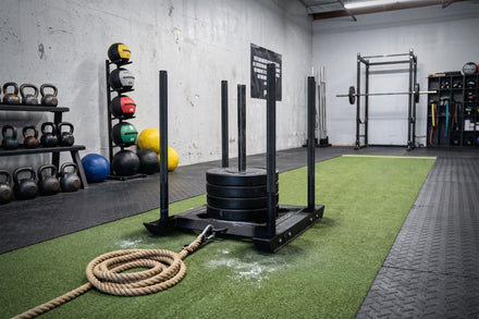 4-Pole Power Sled – Competition Push & Pull Sled - Strength Shop