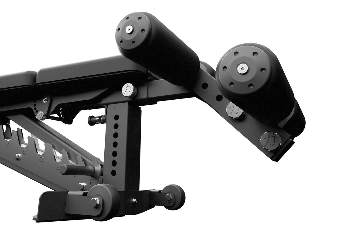 Riot FID Utility Bench 2.0 – Adjustable FID Weight Bench | Optional Leg Roller - Strength Shop