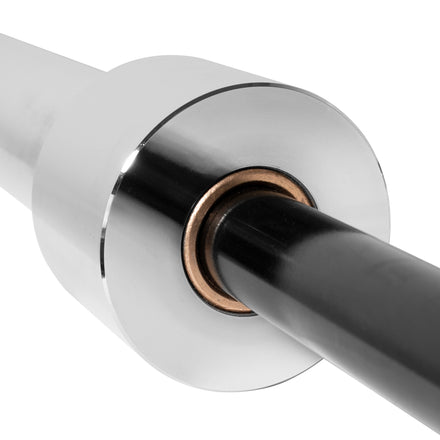 B-WARE Original Texas Deadlift Bar - Black Zinc / Chrome Sleeves - Strength Shop