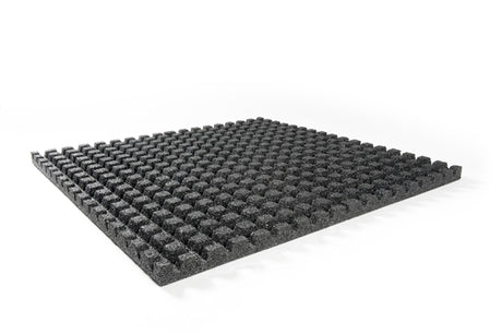 B-WARE Granuflex Rubber Flooring - Home Gym Tile 50cm X 50cm x 15mm - Strength Shop