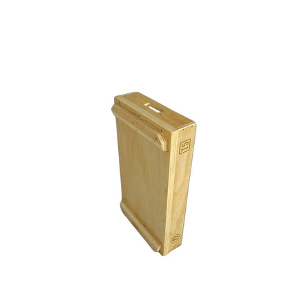 B-WARE Wooden Jerk Block Layer - 150MM/15CM (Pair) - Strength Shop