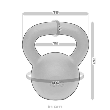Strength Shop Cast Iron Kettlebells - Single Mould, Powder Coated, 4-64KG - Strength Shop